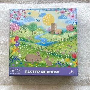 BRAND NEW Galison Easter Meadow 500 Piece Puzzle